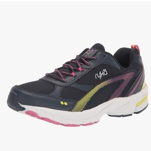 Ryka Women's Impress Running Tennis Navy /Pink  Sneakers Sz 7